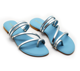 Women's Casual Slipper In Pastel Blue