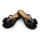 Bella Bow Flats Black
