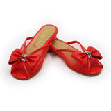 Bella Bow Flats Scarlet Red
