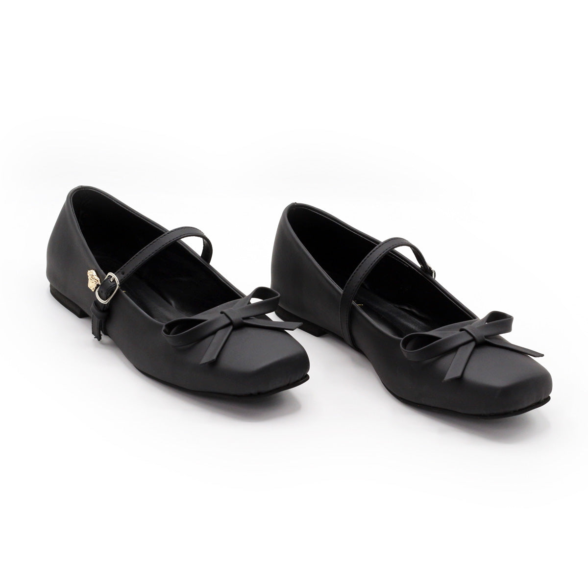 Black Bow Mary Janes
