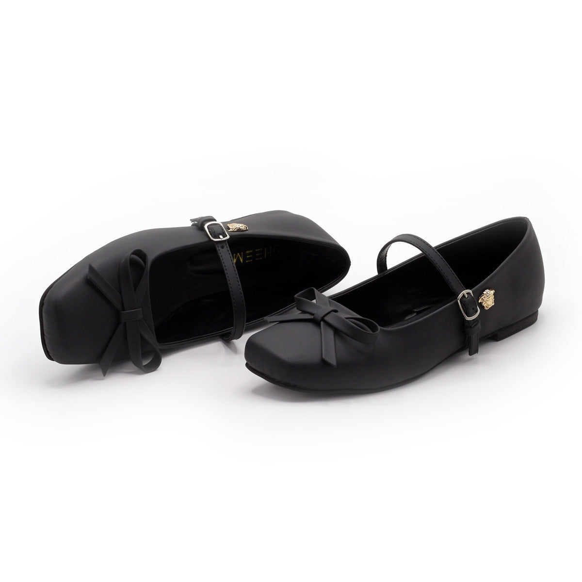 Black Bow Mary Janes