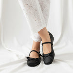 Black Bow Mary Janes