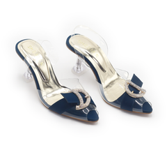 Fancy Court Shoes D Tealish Blue