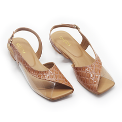 Kohati Slingback Sandal Brownish