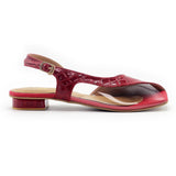 Kohati Slingback Sandal In Maroon