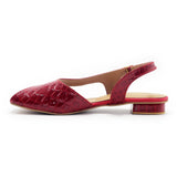 Kohati Slingback Sandal In Maroon