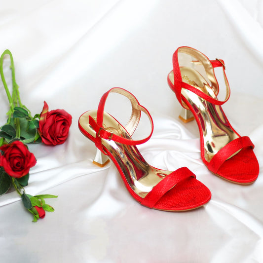 Red Luxe Heels